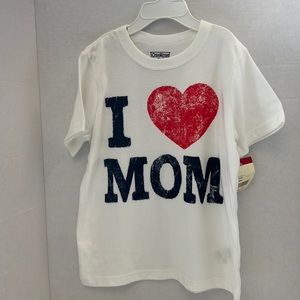 OshKosh Graphic Tee “I ❤️Mom Size 4T